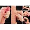 LoveToy Nature Cock Gode réaliste King Size XL Nature Cock 25 x 6cm 